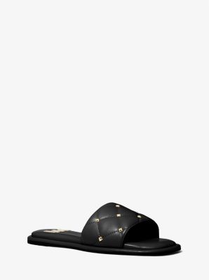 Michael kors cheap embellished slides