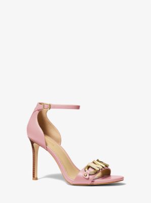 Flora appliqué 2025 leather platform sandal