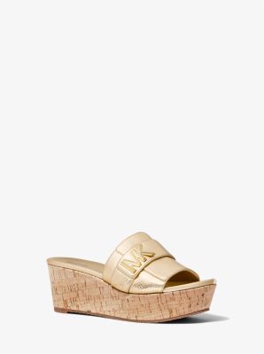 Michael kors online jill wedge gold