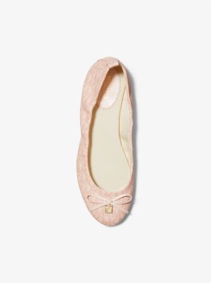 Juliette Logo Ballet Flat in BALLET | Michael Kors