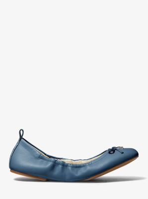 Juliette Leather Flat in CHAMBRAY | Michael Kors
