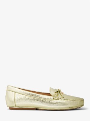 Michael kors shop gold loafers