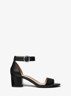 Lena block heel sandal 2024 michael michael kors