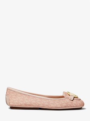 Lillie Logo Moccasin in BALLET | Michael Kors