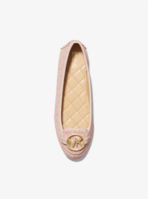 Lillie Logo Moccasin in BALLET | Michael Kors