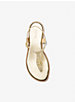 Mallory Glitter Chain-Mesh T-Strap Sandal image number 2