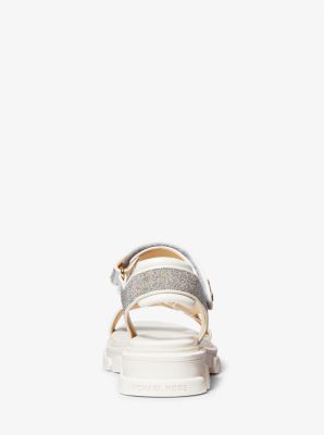 Sandale Ridley &agrave; paillettes