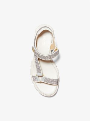 Sandale Ridley &agrave; paillettes