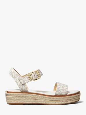 Michael Kors Ava Mid-Heel Dress Sandals - Macy's