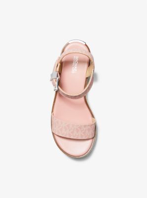 Women's 5-point Transparent Rhinestone Platform Slippers, Bohemian Style,  Summer, Wide Width, Flip Flop Sandals