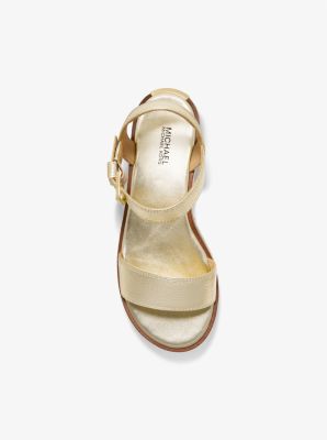 Michael kors shop espadrilles gold