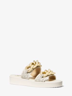 Michael michael kors ripley best sale pebbled leather espadrille sandal