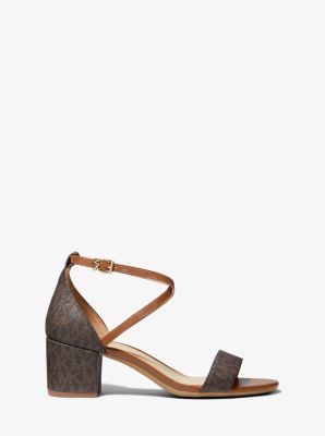 Serena Flex Signature Logo Sandal Michael Kors