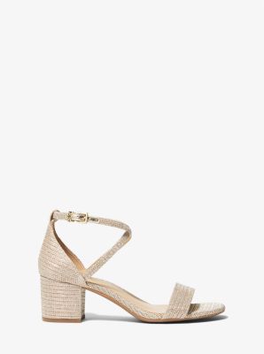 Serena Flex Glitter Chain-Mesh Sandal image number 1