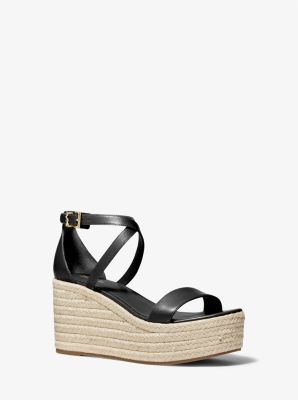 Serena Leather Wedge Sandal image number 0