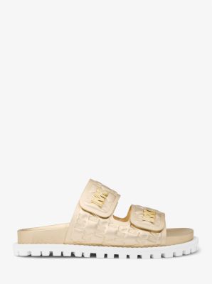 Michael kors slides sales mens pink