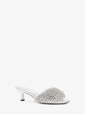 Michael kors deals glitter kitten heels