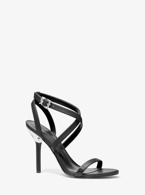 Asha Leather Sandal Michael Kors Canada