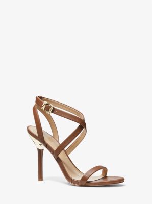 Asha Leather Sandal Michael Kors