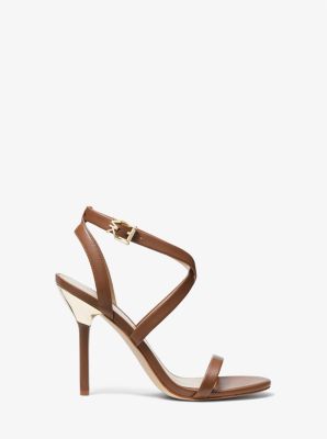 Asha Leather Sandal Michael Kors