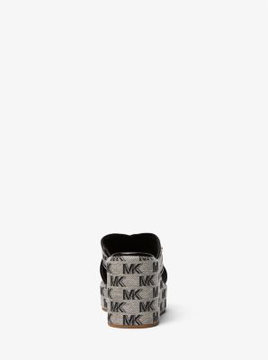 Cary Logo Jacquard Platform Sandal | Michael Kors [US]