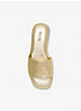 Hayworth Woven Metallic Leather Slide Sandal image number 2