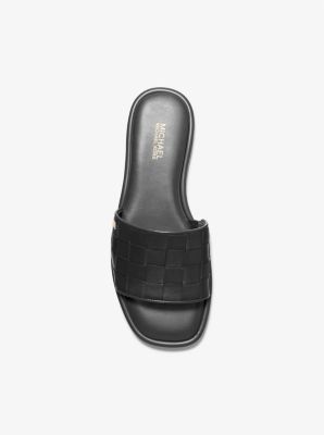 Hayworth Woven Leather Slide Sandal image number 2