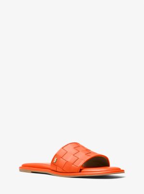 Hayworth Woven Leather Slide Sandal image number 0