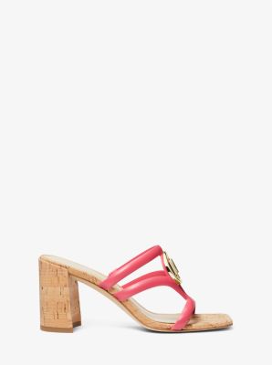 Hampton Leather Heeled Sandal image number 1