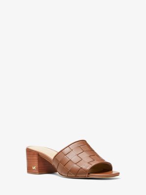 Ingrid Woven Leather Mule image number 0