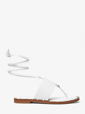 Jagger Leather Lace-Up Sandal