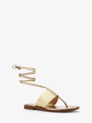 【Michael Kors】☆サンダル☆ Jagger Leather Lace-Up Sandal Jagger Leather Lace-Up Sandal | Michael Kors [US]
