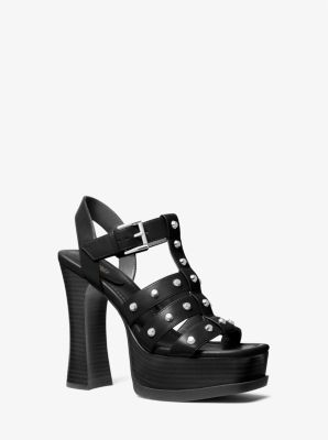 Jagger Studded Leather Platform Sandal image number 0