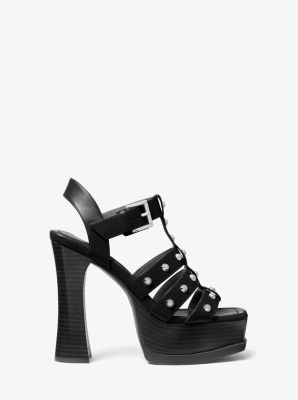 Jagger Studded Leather Platform Sandal image number 1