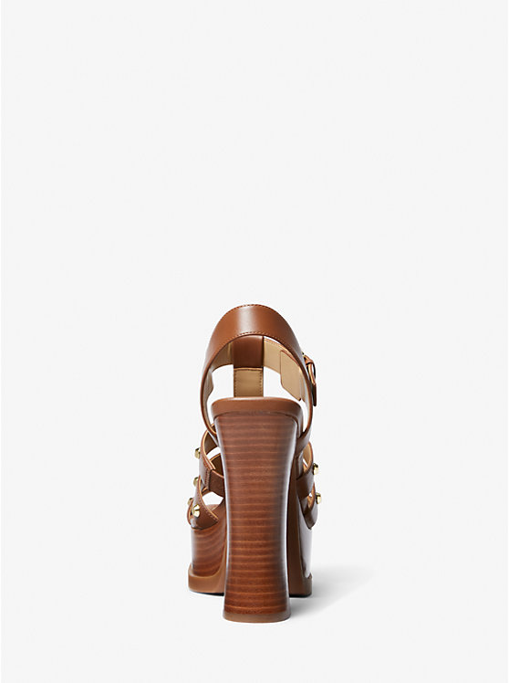 Jagger Studded Leather Platform Sandal image number 2