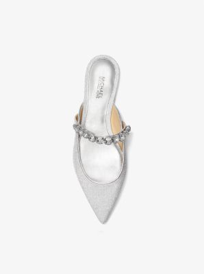 Sabot Jessa Flex in mesh glitterato con decorazioni image number 2