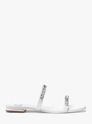 Jessa Embellished Faux Leather Sandal image number 1