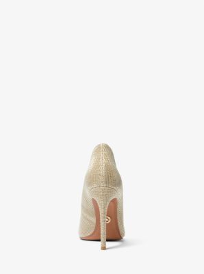 Keke Glitter Chain Mesh Pump | Michael Kors