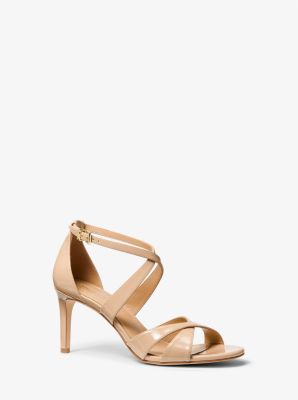 Michael kors goldie hot sale patent leather sandal