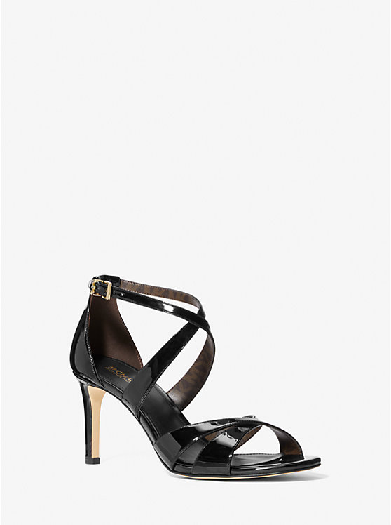 Kinsley Faux Patent Leather Sandal image number 0