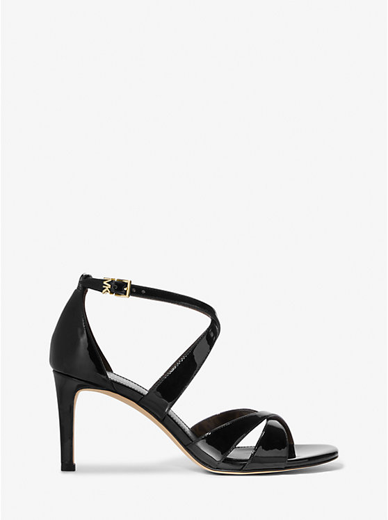 Kinsley Faux Patent Leather Sandal image number 1