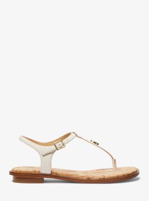 Sandale Mallory en cuir avec bride en T image number 1