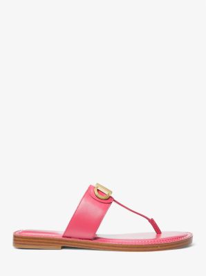 Michael kors t clearance strap sandals