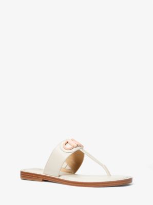 Parker Leather T Strap Sandal