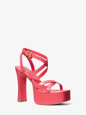 Paola Leather Platform Sandal image number 0