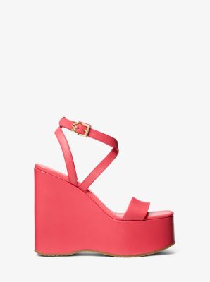 Paola Leather Wedge Sandal image number 1