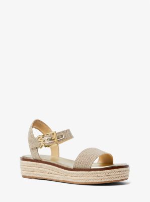 Michael kors hot sale platform espadrilles