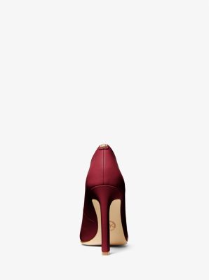 Escarpin Amara en cuir in ROUGE PROFOND | Michael Kors