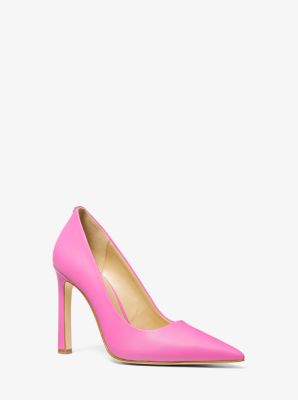 Zapato de sal&oacute;n Amara de piel in CERISE | Michael Kors