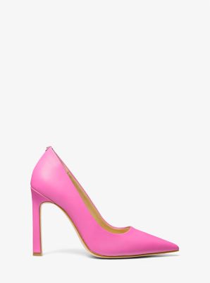 Zapato de sal&oacute;n Amara de piel in CERISE | Michael Kors